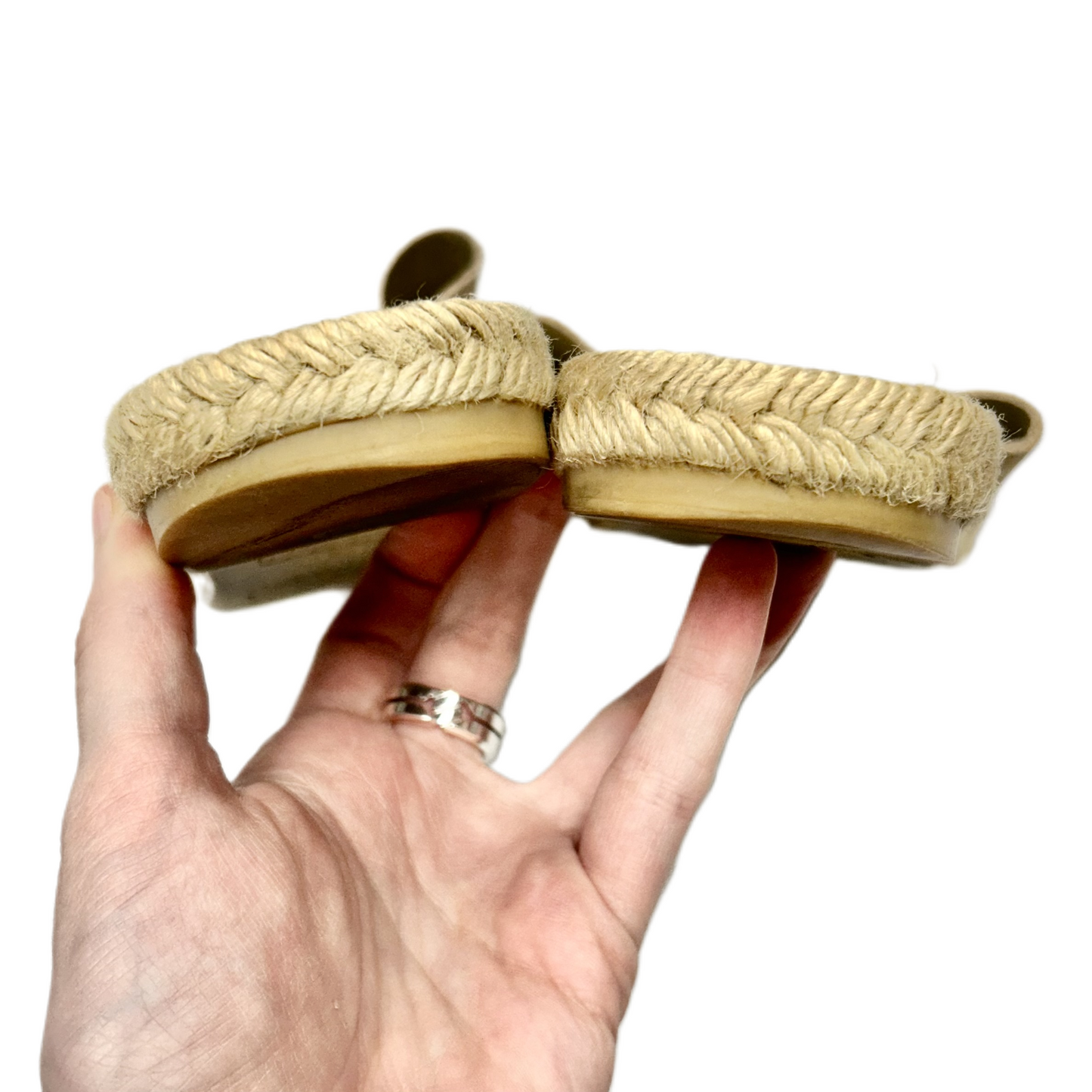 Tan Sandals Designer By Maypol, Size: 8