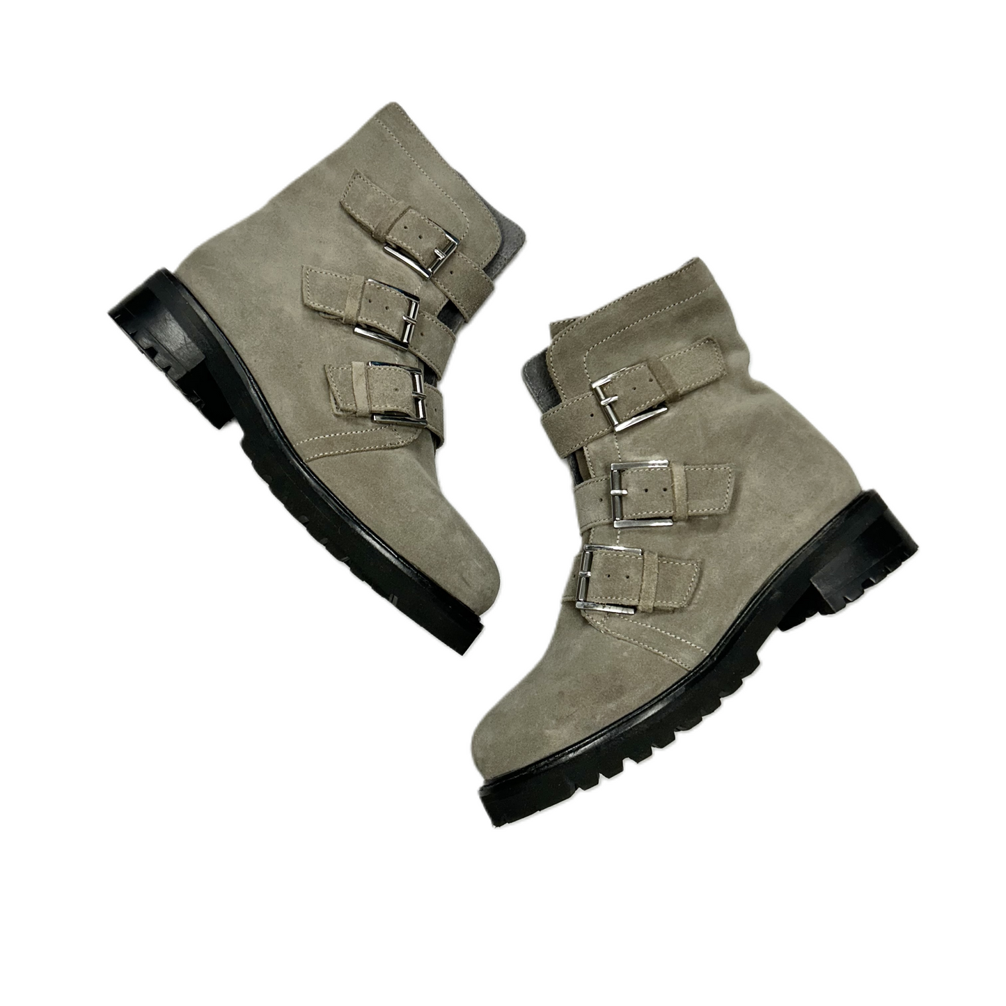 Grey Boots Combat By Seychelles, Size: 7