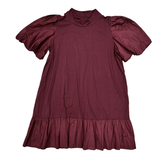 Dress Casual Short By Eloquii In Purple, Size: 2x