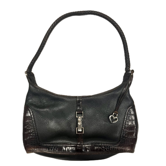 Handbag Leather By Brighton, Size: Small