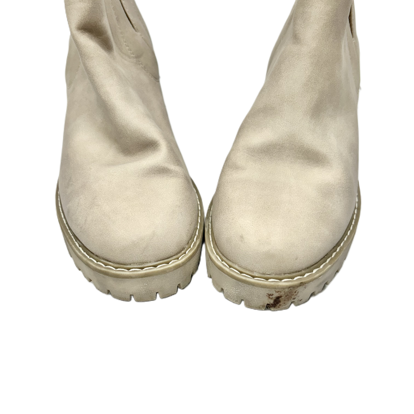 Boots Ankle Heels By Dolce Vita In Tan, Size: 9.5