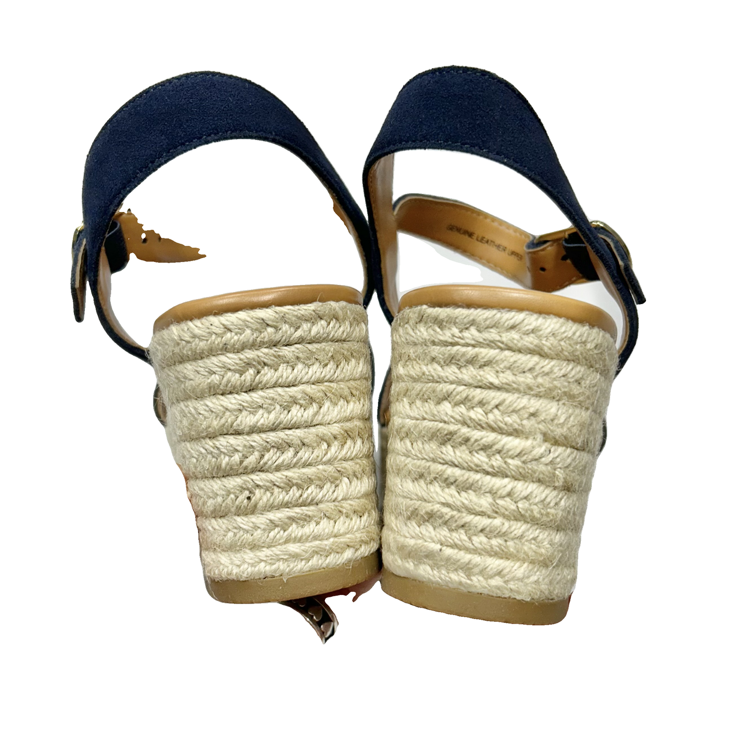 Sandals Heels Wedge By J. Crew In Navy, Size: 9.5