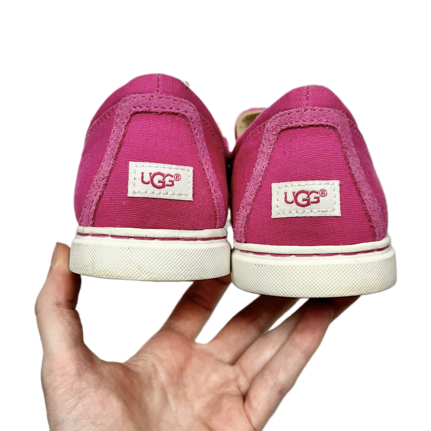 Shoes Designer By Ugg In Pink, Size: 8