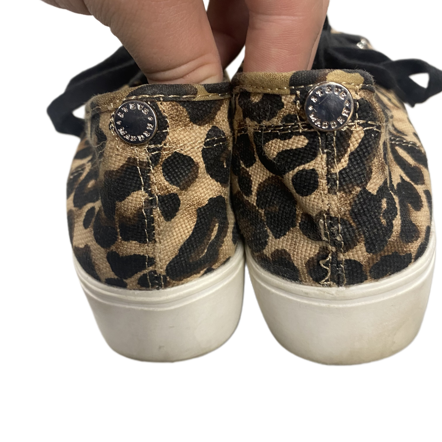 Shoes Sneakers Platform By Steve Madden In Leopard Print, Size: 7.5