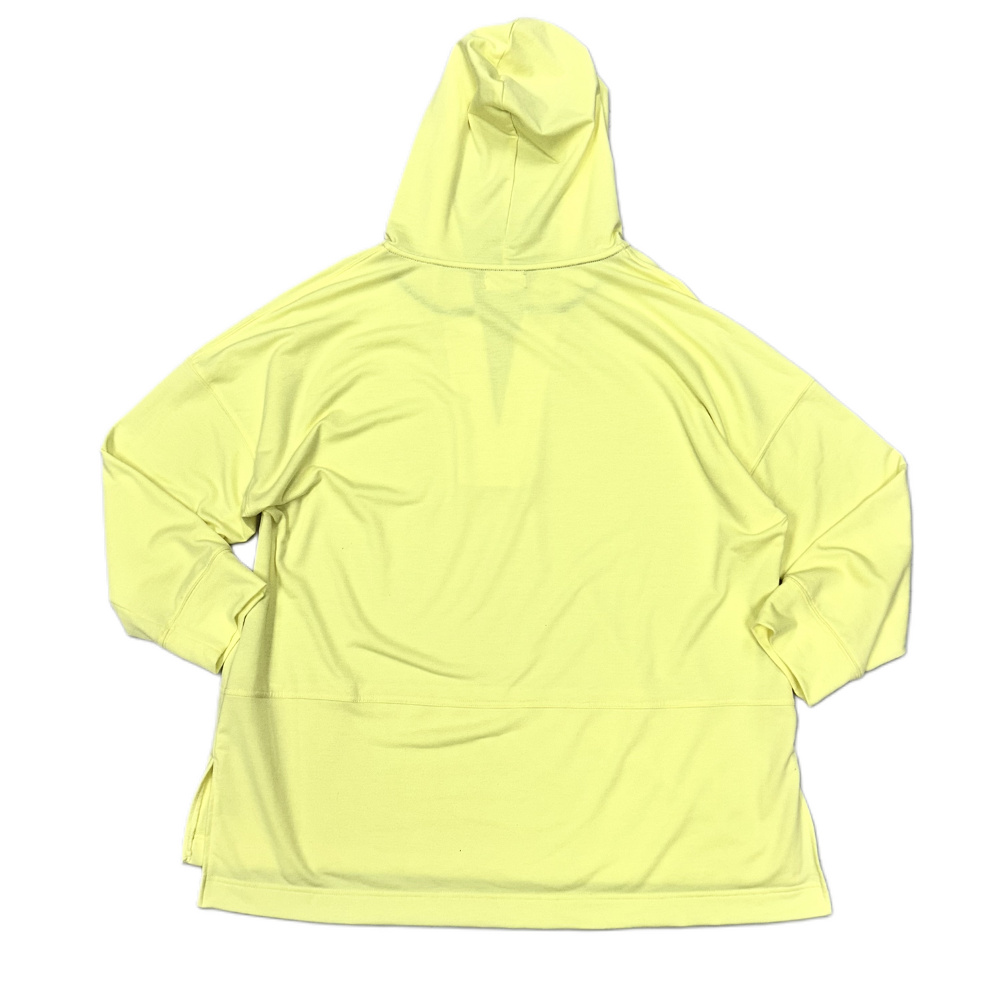 Sweatshirt Hoodie By Melloday In Yellow, Size: 2x