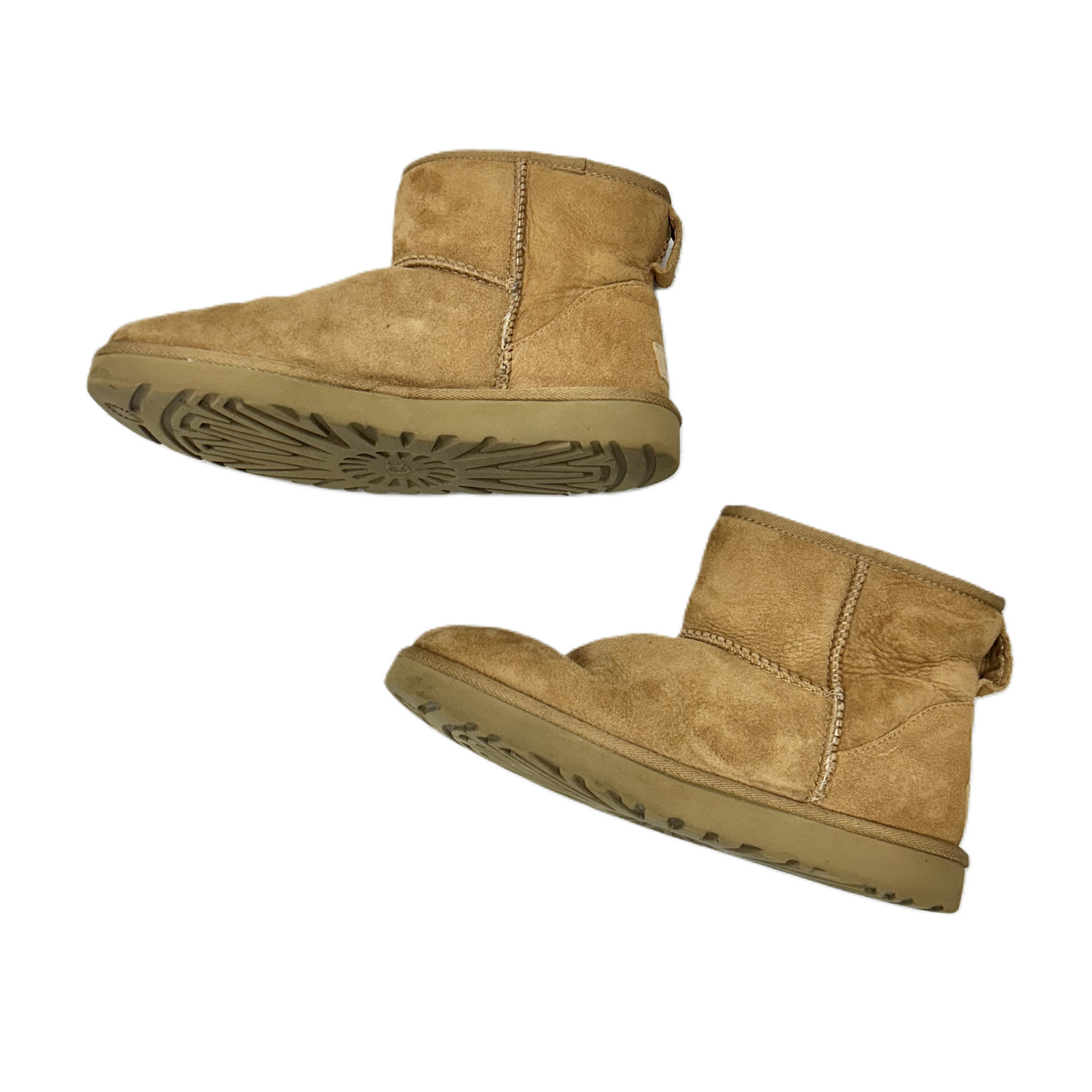 Boots Designer By Ugg In Tan, Size: 9