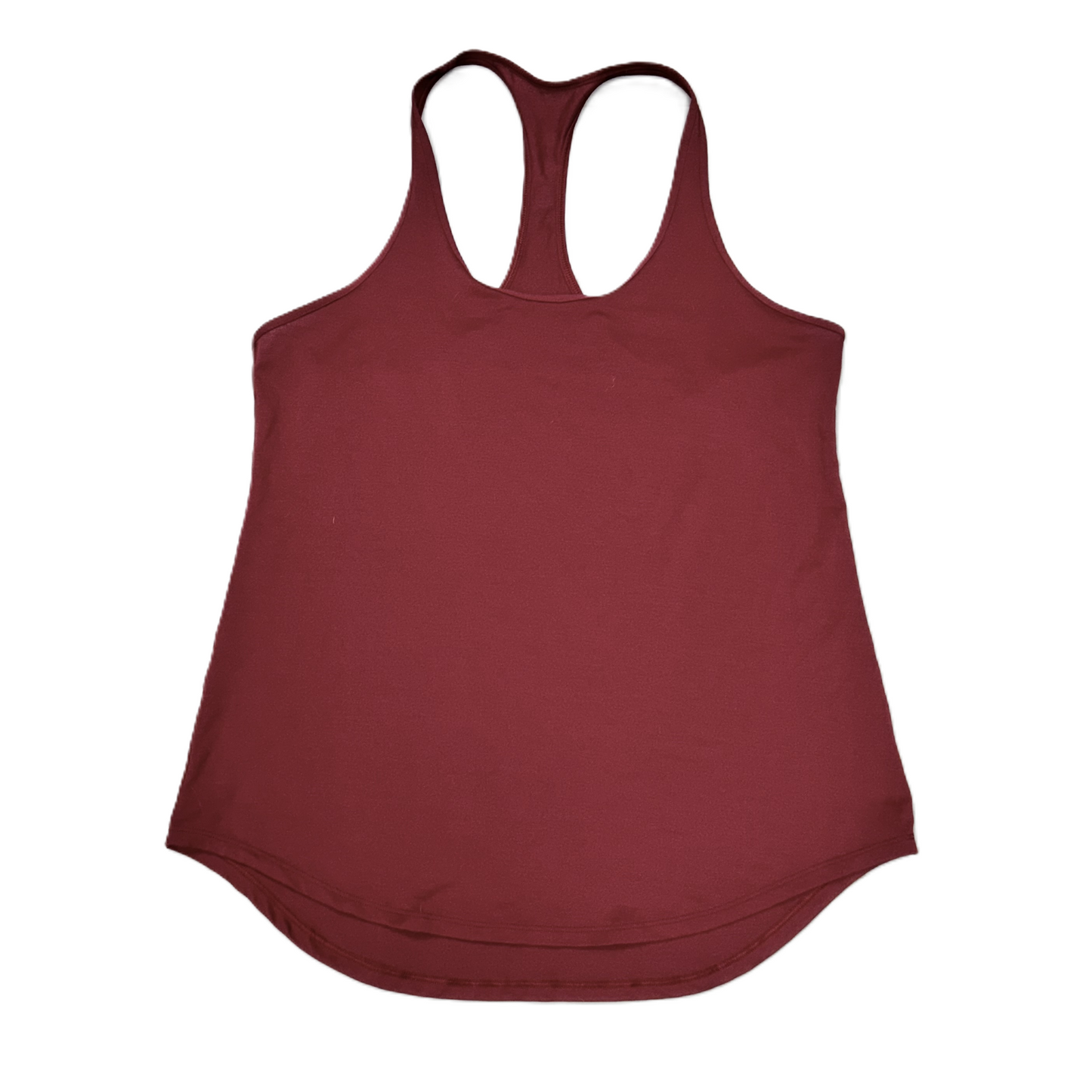 Athletic Tank Top By Lululemon In Red, Size: M