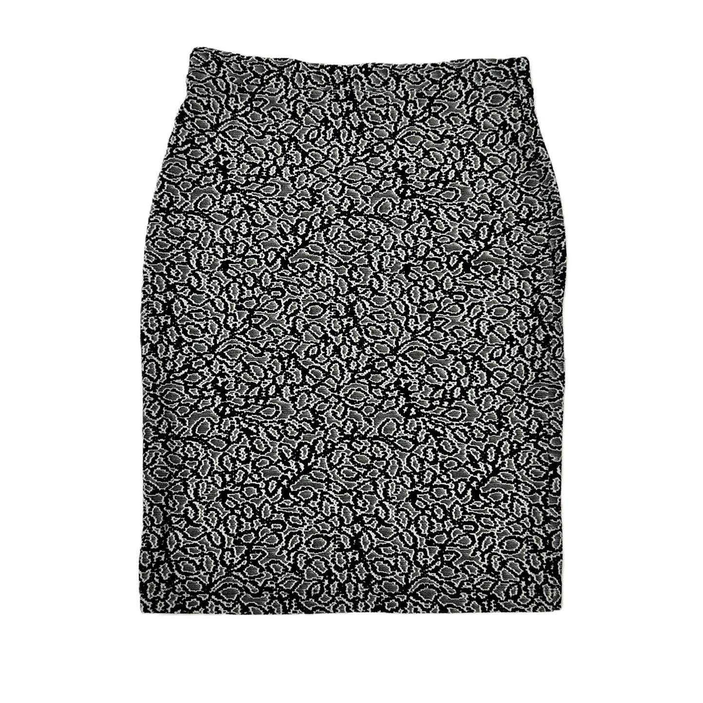 Skirt Mini & Short By Leota In Black & Grey, Size: S