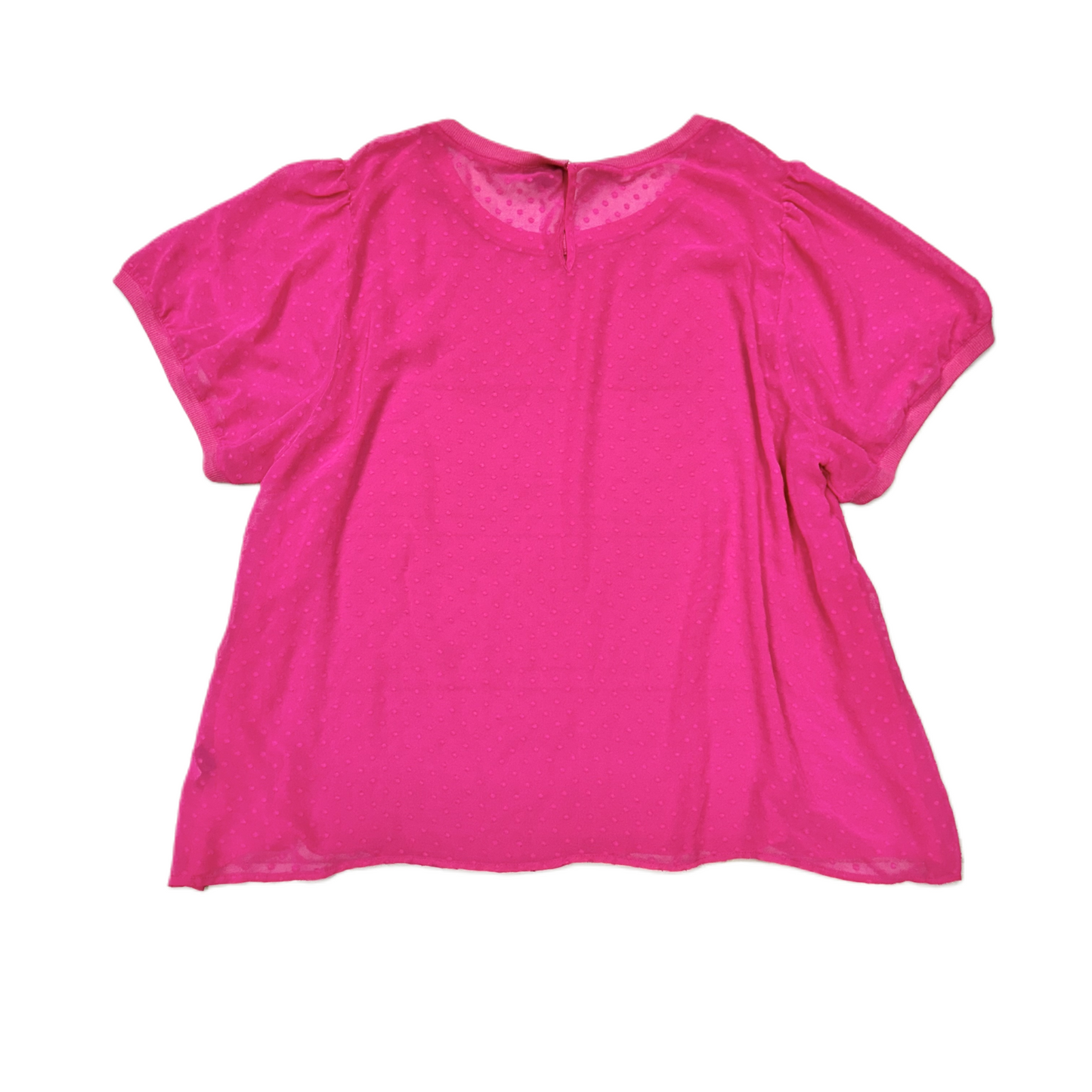 Top Short Sleeve By Torrid In Pink, Size: 4x