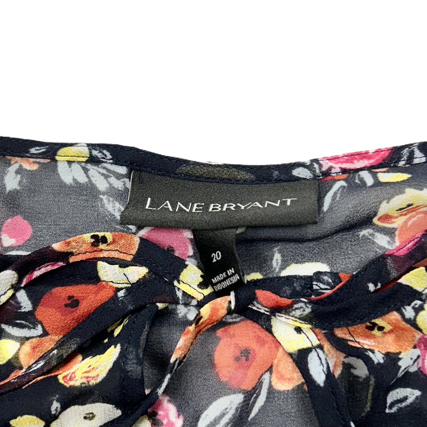 Top Long Sleeve By Lane Bryant In Floral Print, Size: 2x