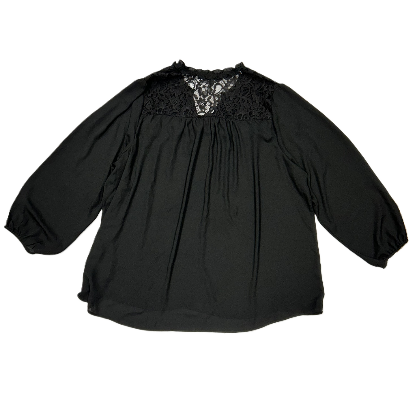 Top Long Sleeve By Torrid In Black, Size: 4x