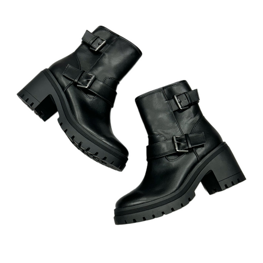 Boots Ankle Heels By Esprit In Black, Size: 7