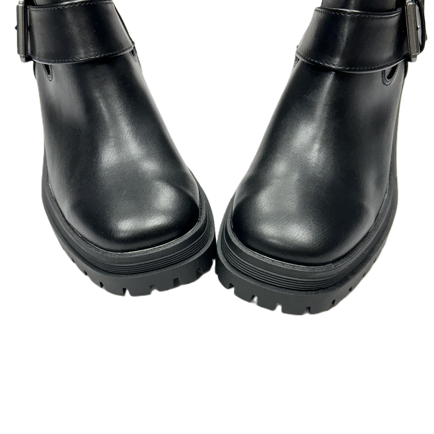 Boots Ankle Heels By Esprit In Black, Size: 7