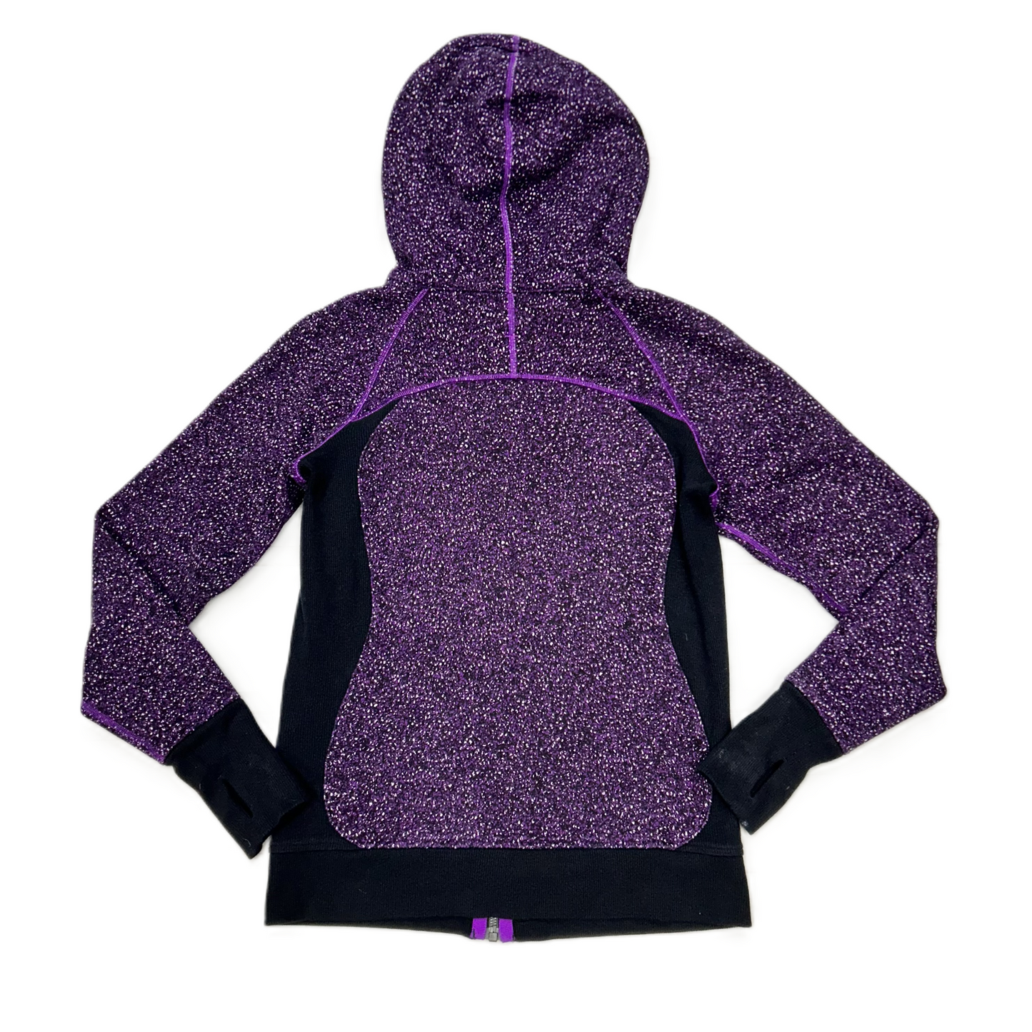 Athletic Jacket By Lululemon in Purple, Size: M