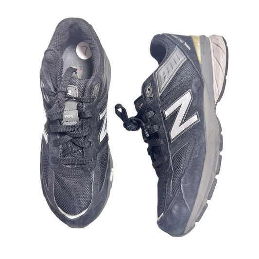 Shoes Sneaker By New Balance In Black, Size: 7