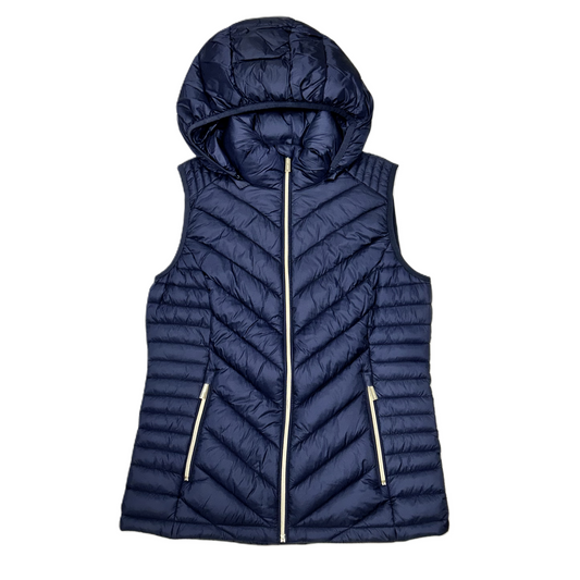 Vest Puffer & Quilted By Michael By Michael Kors In Navy, Size: S