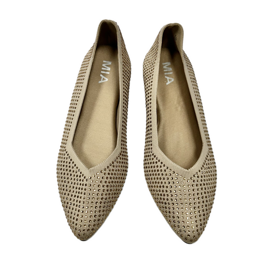 Shoes Flats By Mia In Tan, Size: 6.5