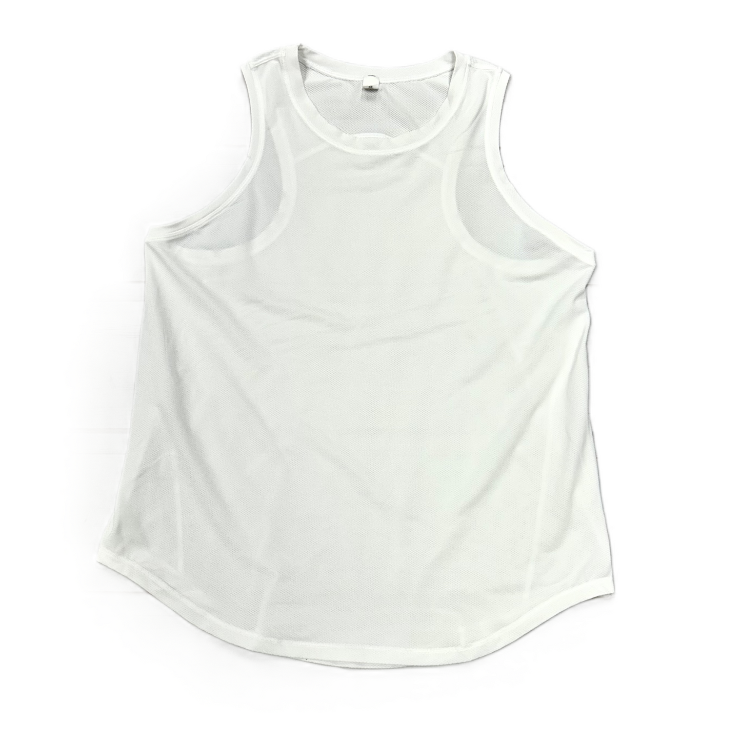 Athletic Tank Top By Lululemon In White, Size: S