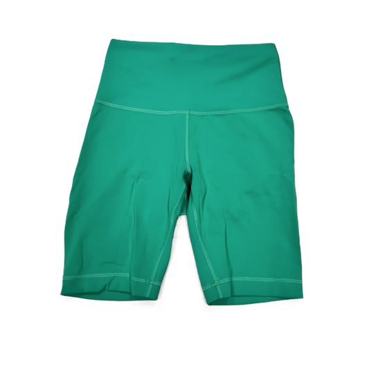 Athletic Shorts By Lululemon In Green, Size: S