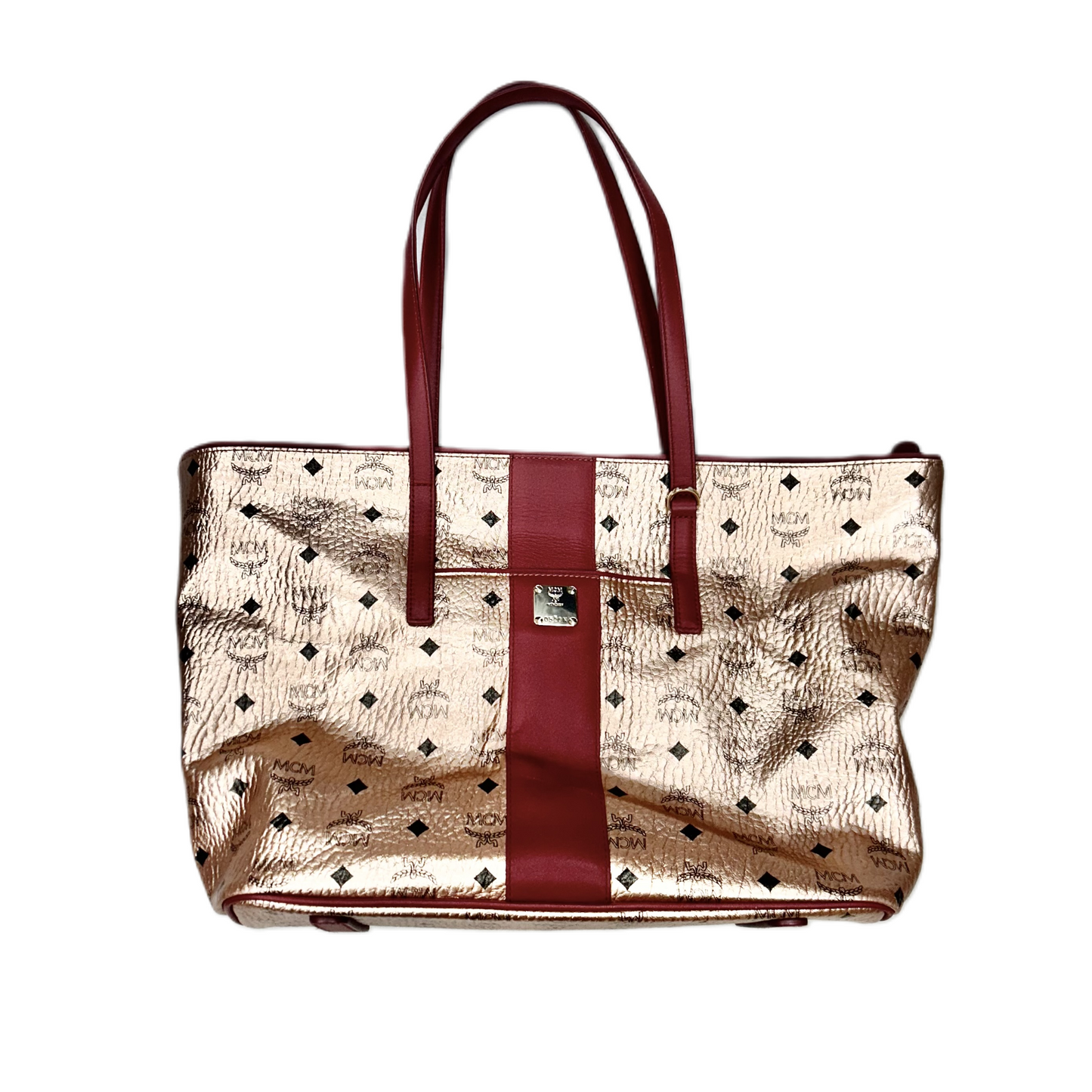 Tote Luxury Designer By Mcm, Size: Large