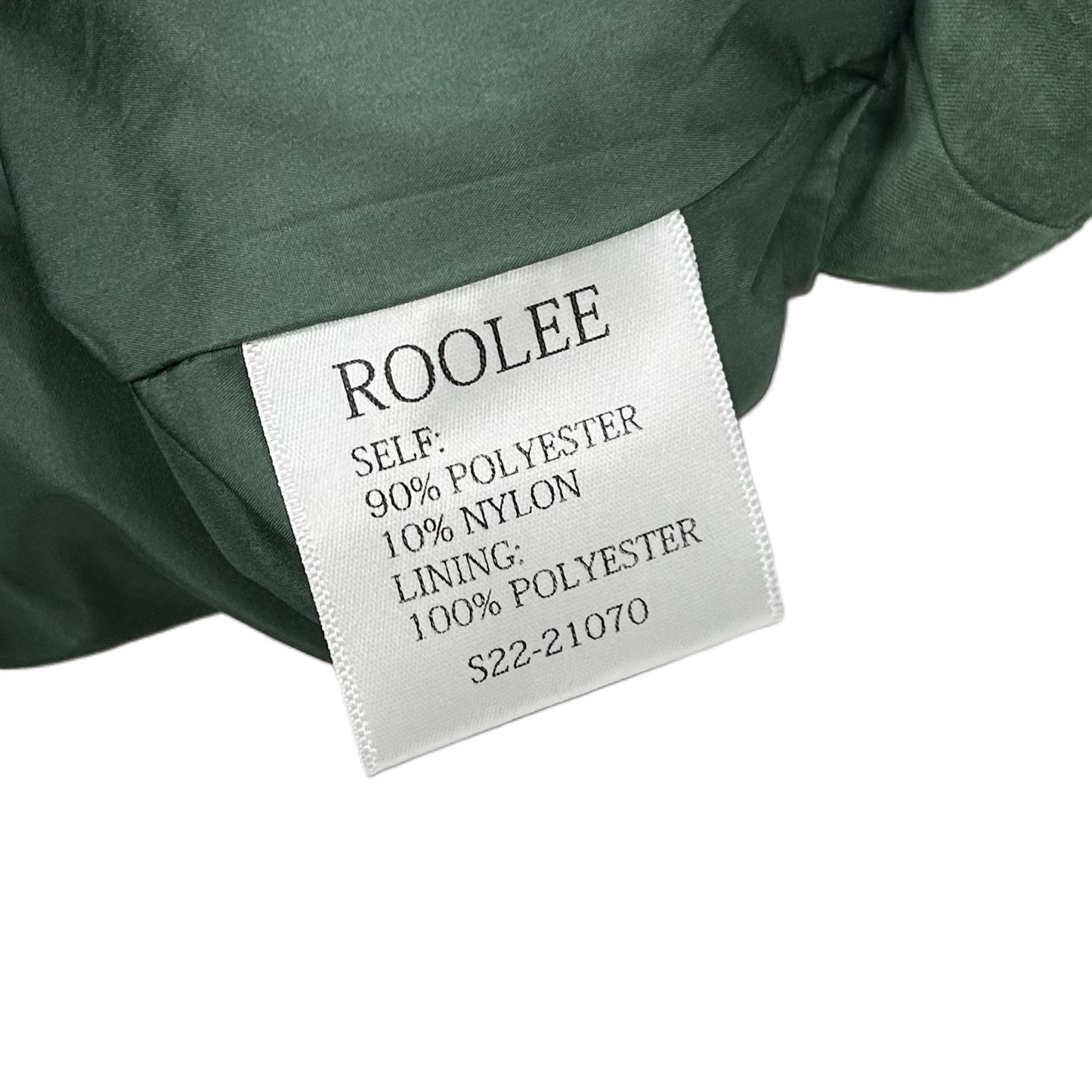 Coat Puffer & Quilted By Roolee In Green, Size: S