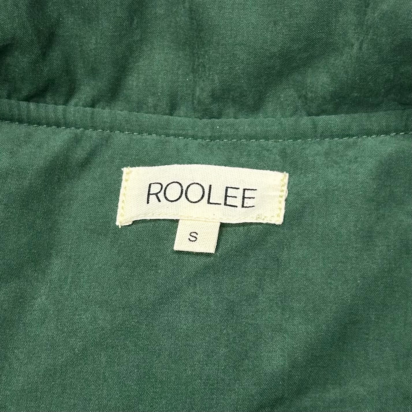 Coat Puffer & Quilted By Roolee In Green, Size: S