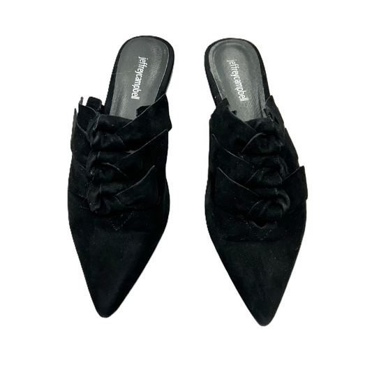 Shoes Flats By Jeffery Campbell In Black, Size: 9.5