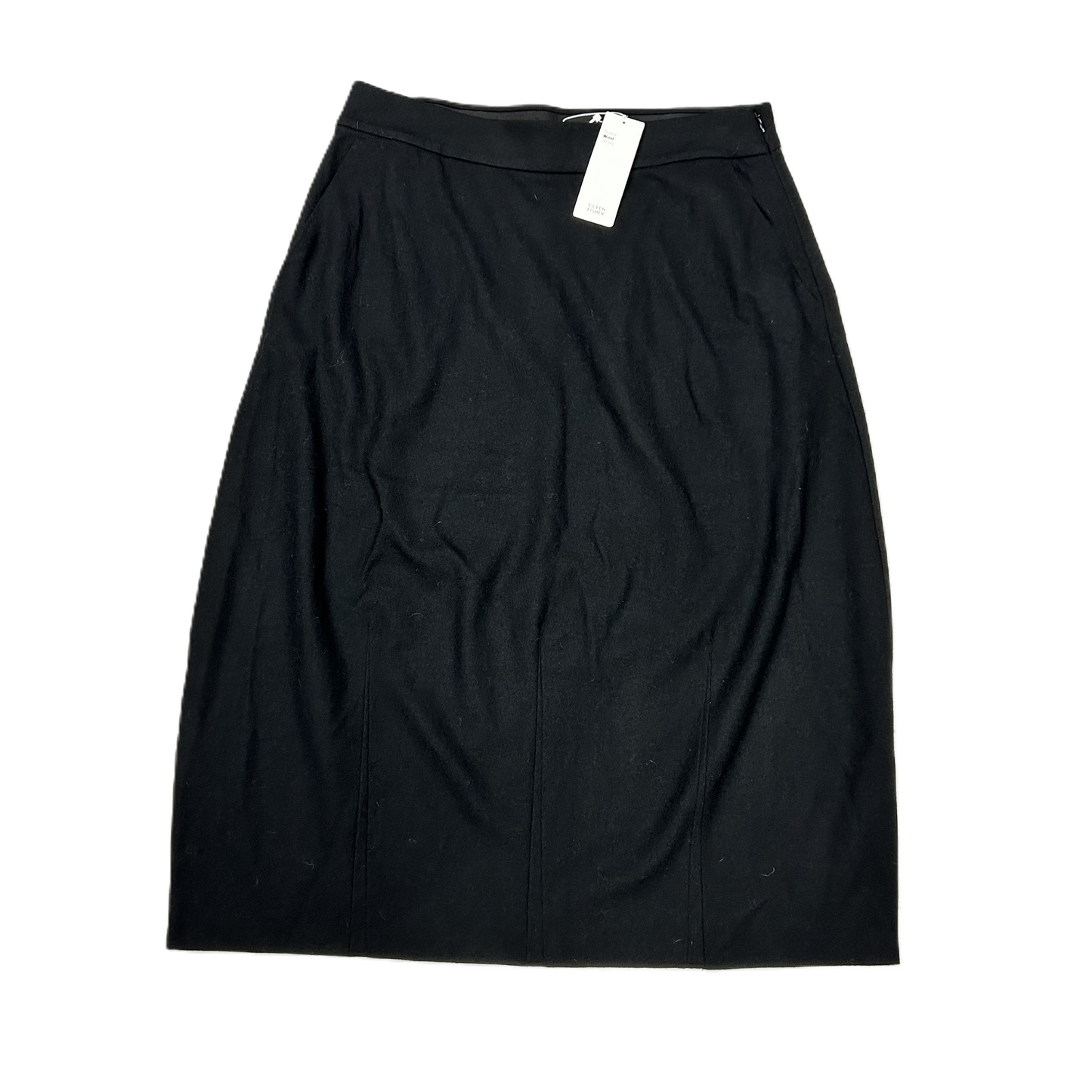 Skirt Midi By Eileen Fisher In Black, Size: M