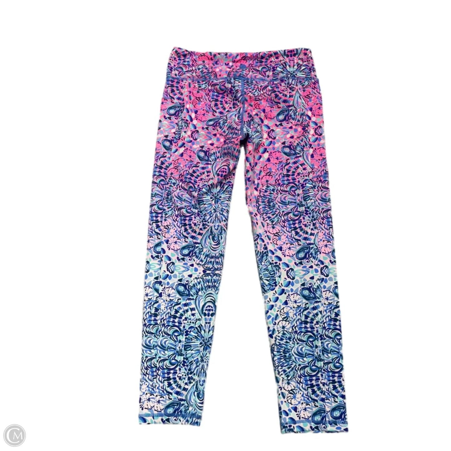 Pants Designer By Lilly Pulitzer In Blue & Pink, Size: S