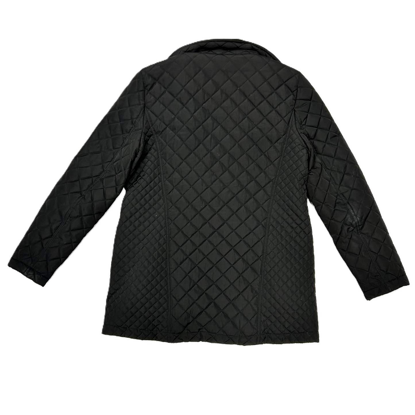 Jacket Puffer & Quilted By Calvin Klein In Black, Size: L