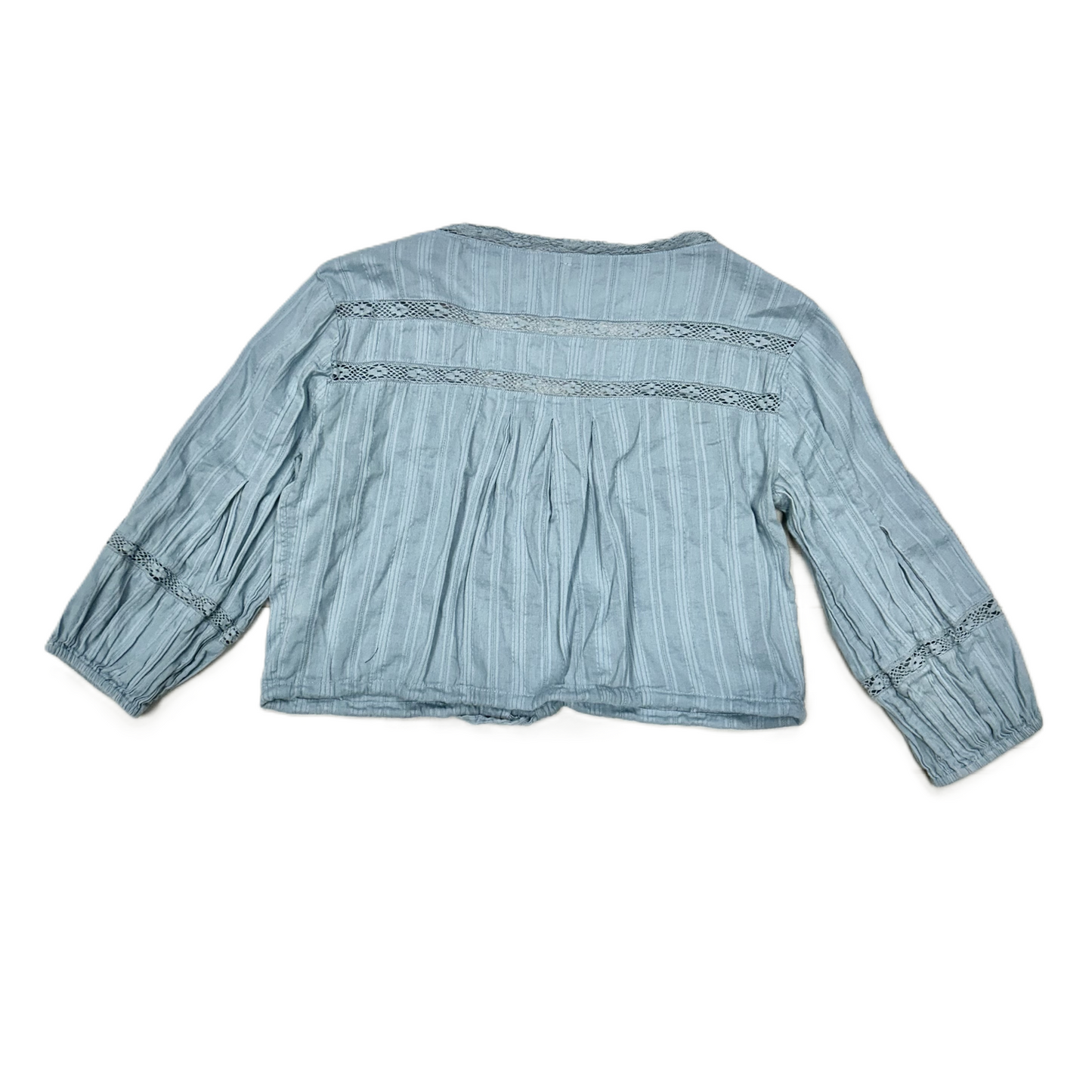 Top Long Sleeve By Free People In Blue, Size: S