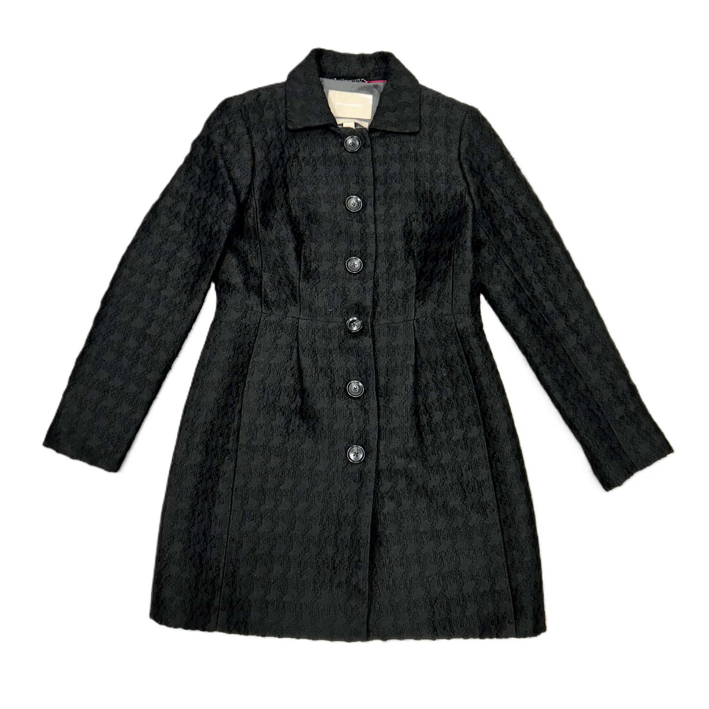 Coat Peacoat By Banana Republic In Black, Size: Xsp