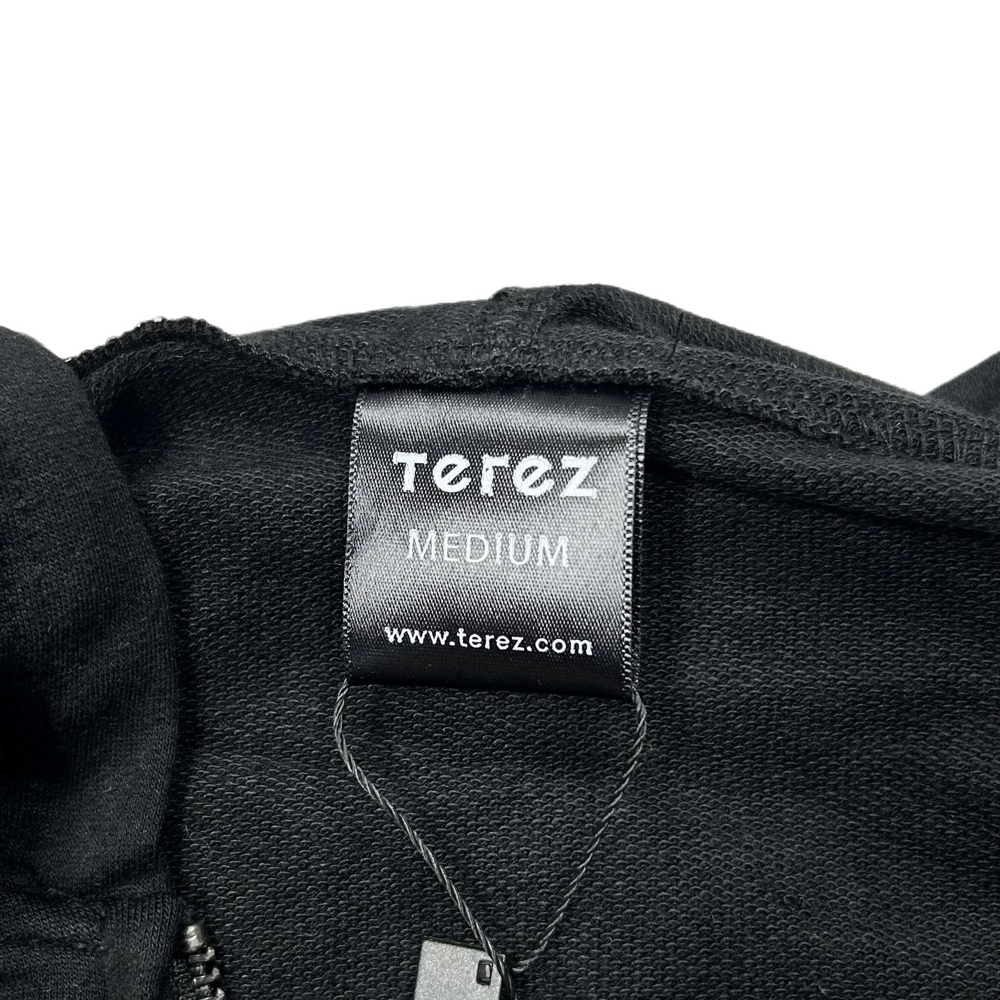 Athletic Sweatshirt Hoodie By Terez In Black, Size: M