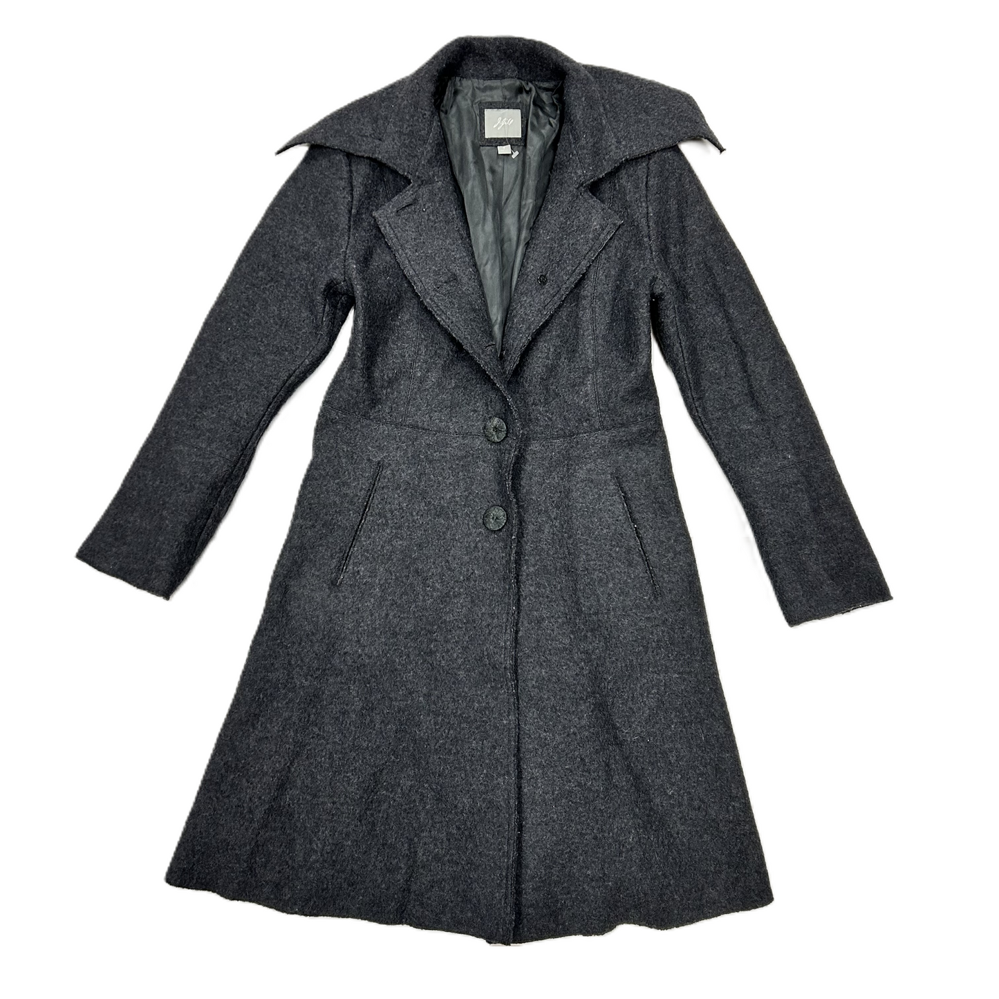 Coat Peacoat By J. Jill In Grey, Size: S