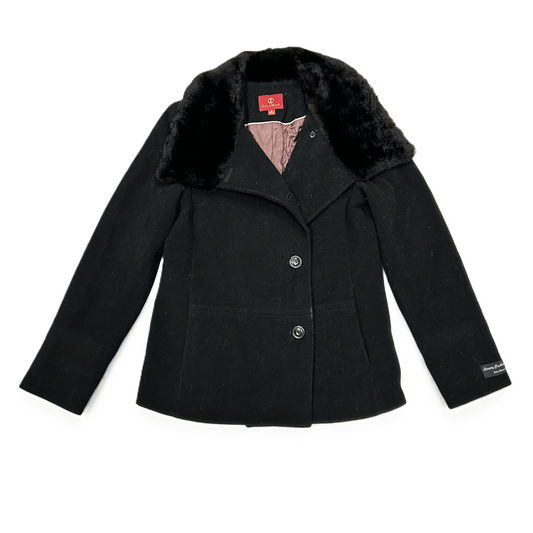 Coat Peacoat By Cole-haan In Black, Size: S