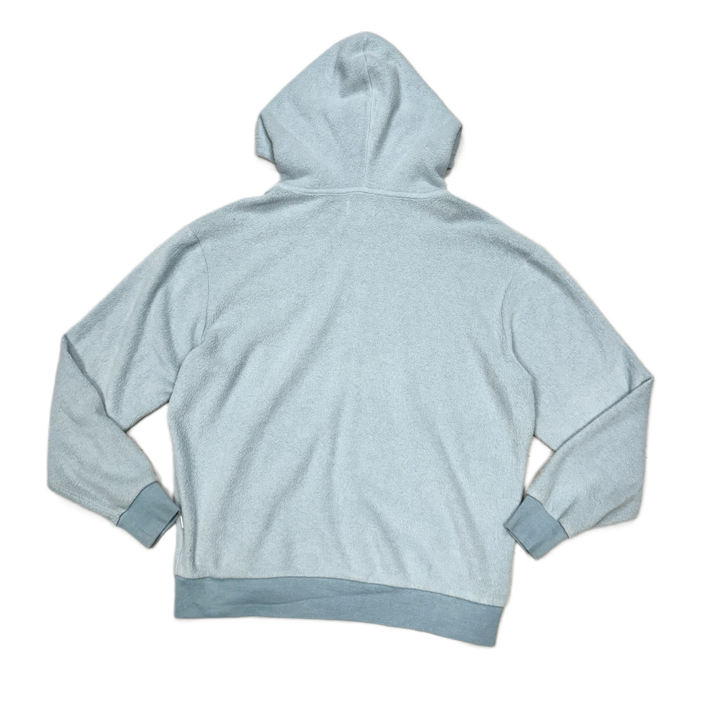 Sweatshirt Hoodie By Feat In Blue, Size: M