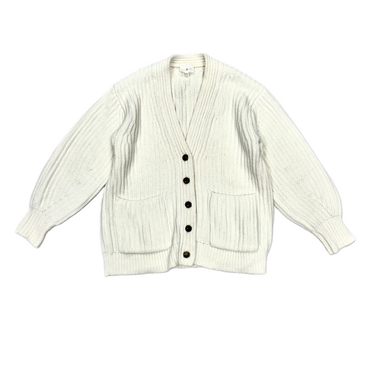 Sweater Cardigan By Lou And Grey In Cream, Size: M