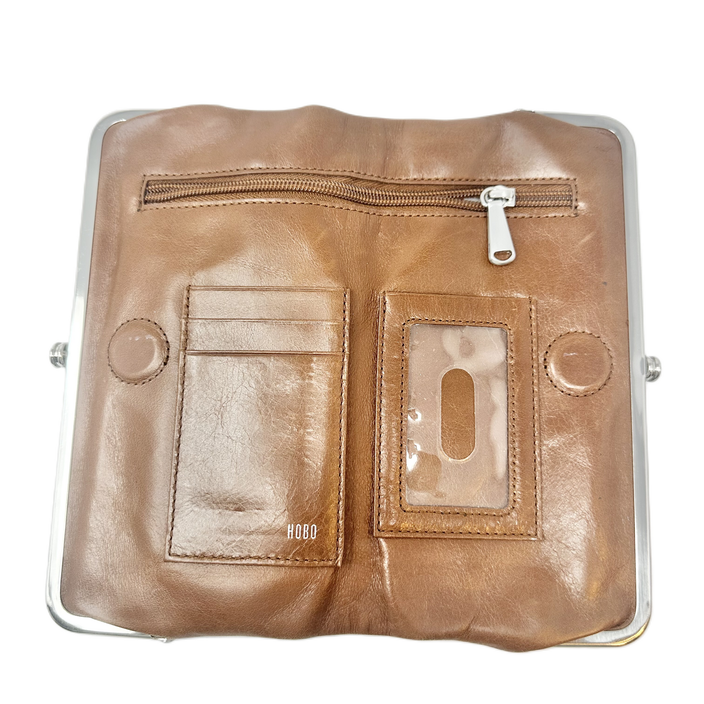 Clutch Leather By Hobo Intl, Size: Medium