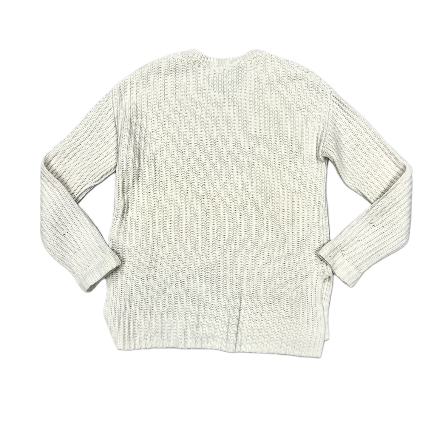 Sweater By Gap In Cream, Size: Xs