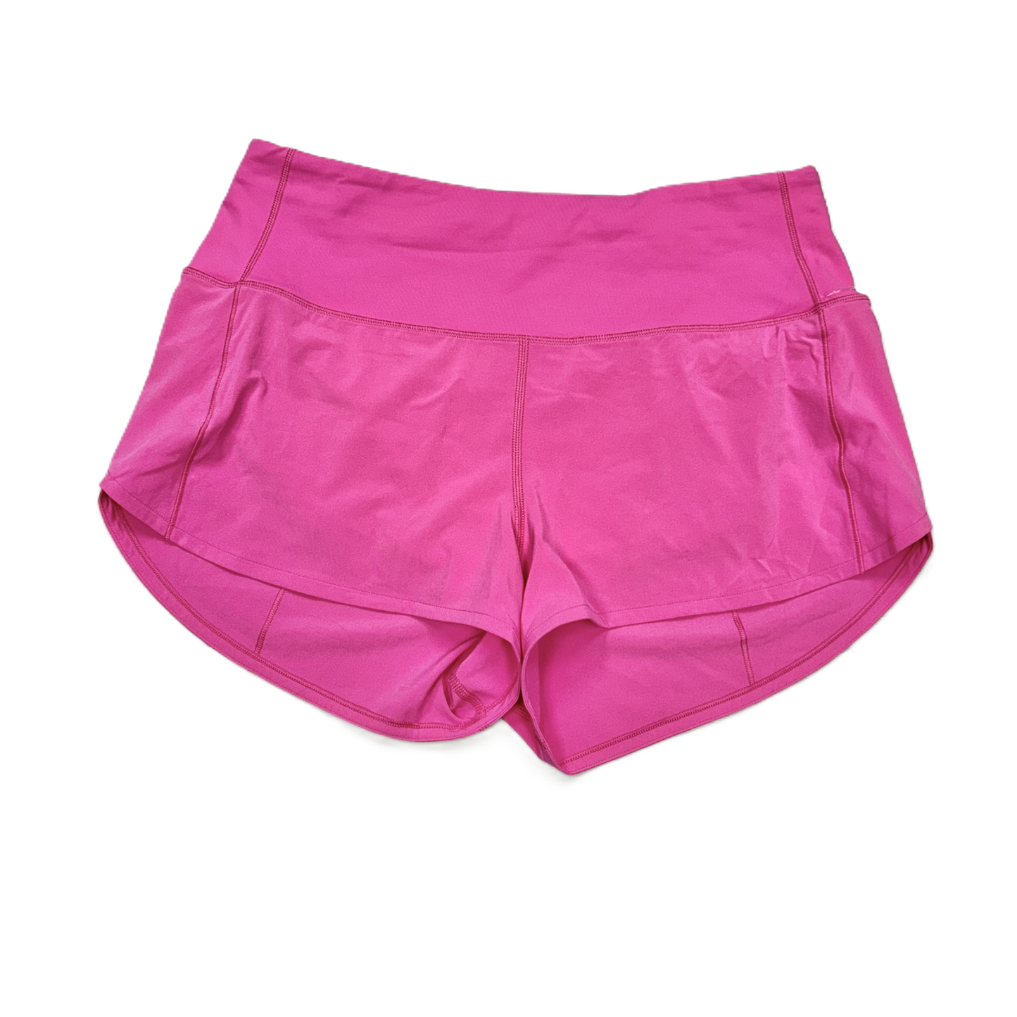 Athletic Shorts By Lululemon In Pink, Size: M