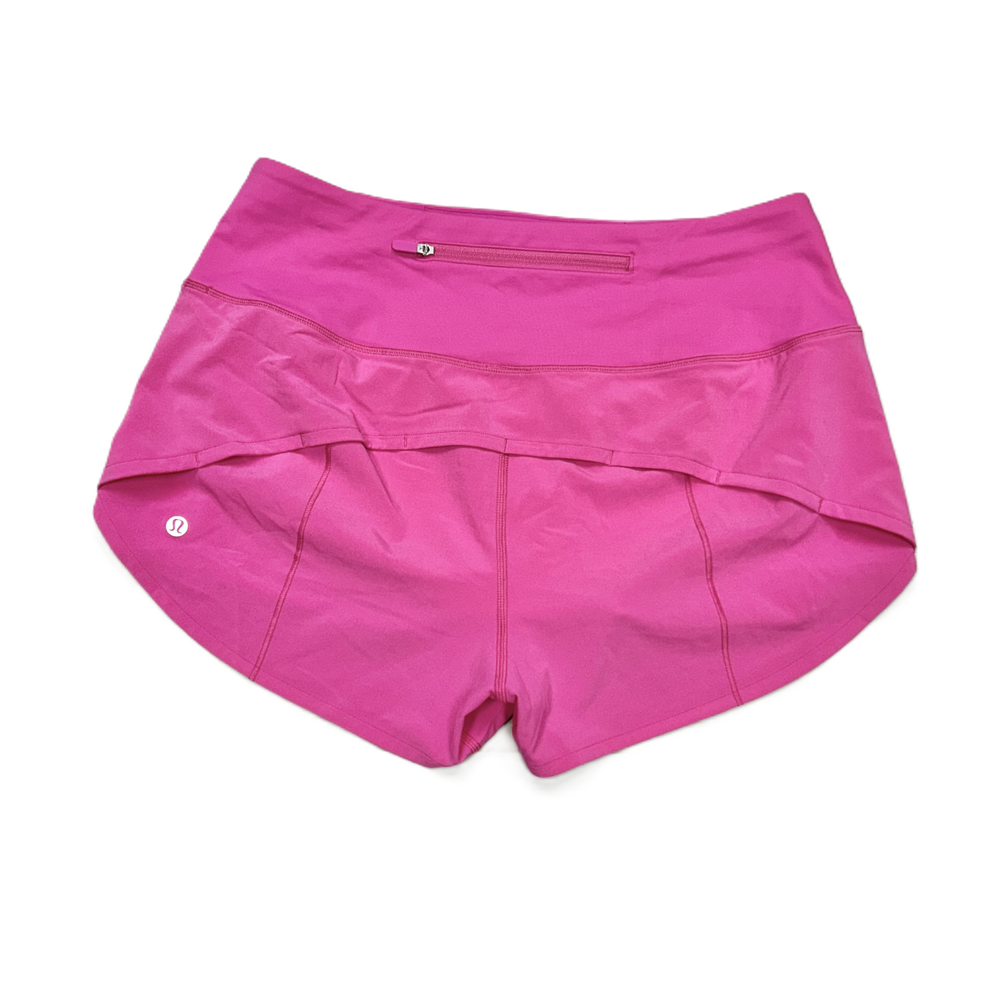 Athletic Shorts By Lululemon In Pink, Size: M