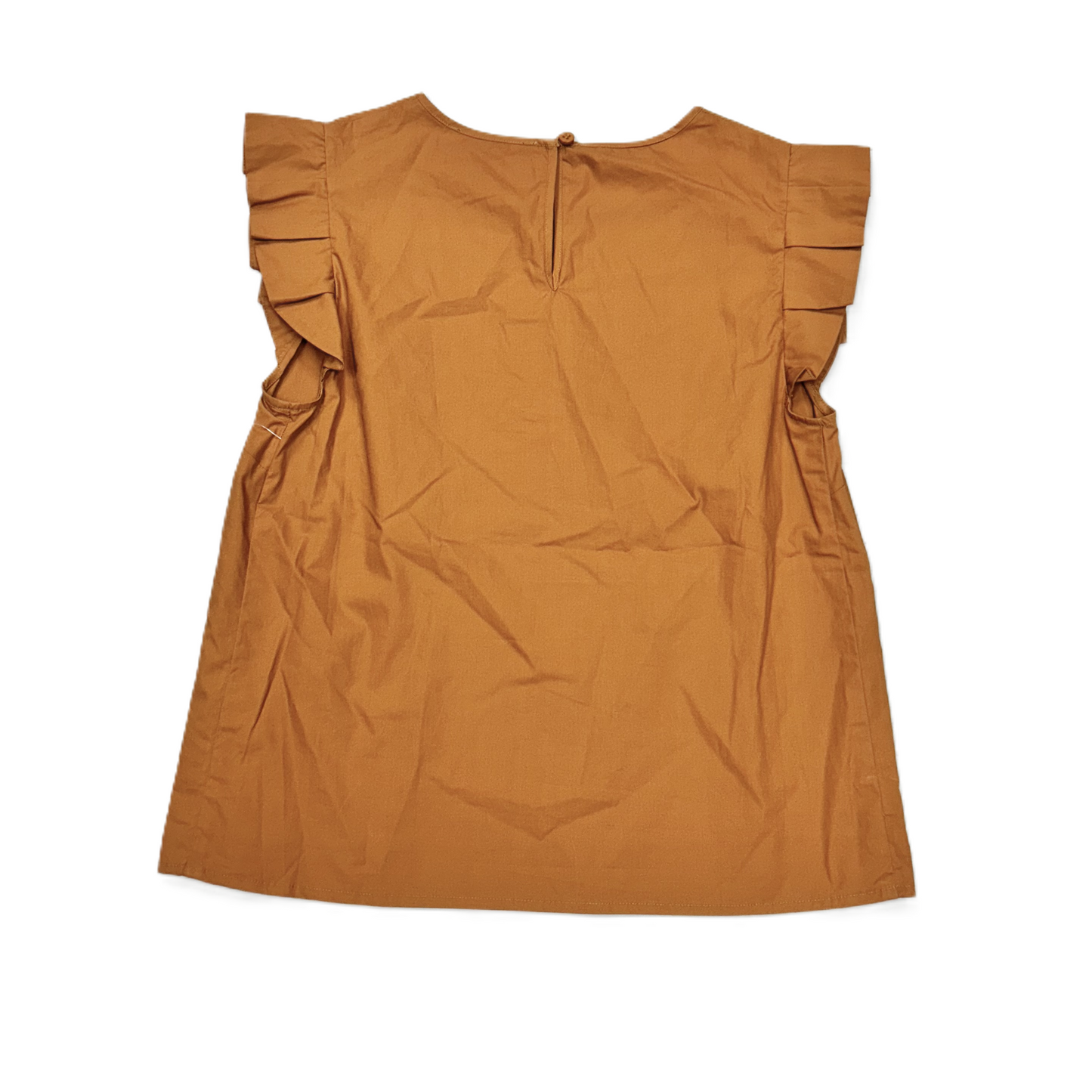 Top Sleeveless By Mare Mare In Orange, Size: Xs