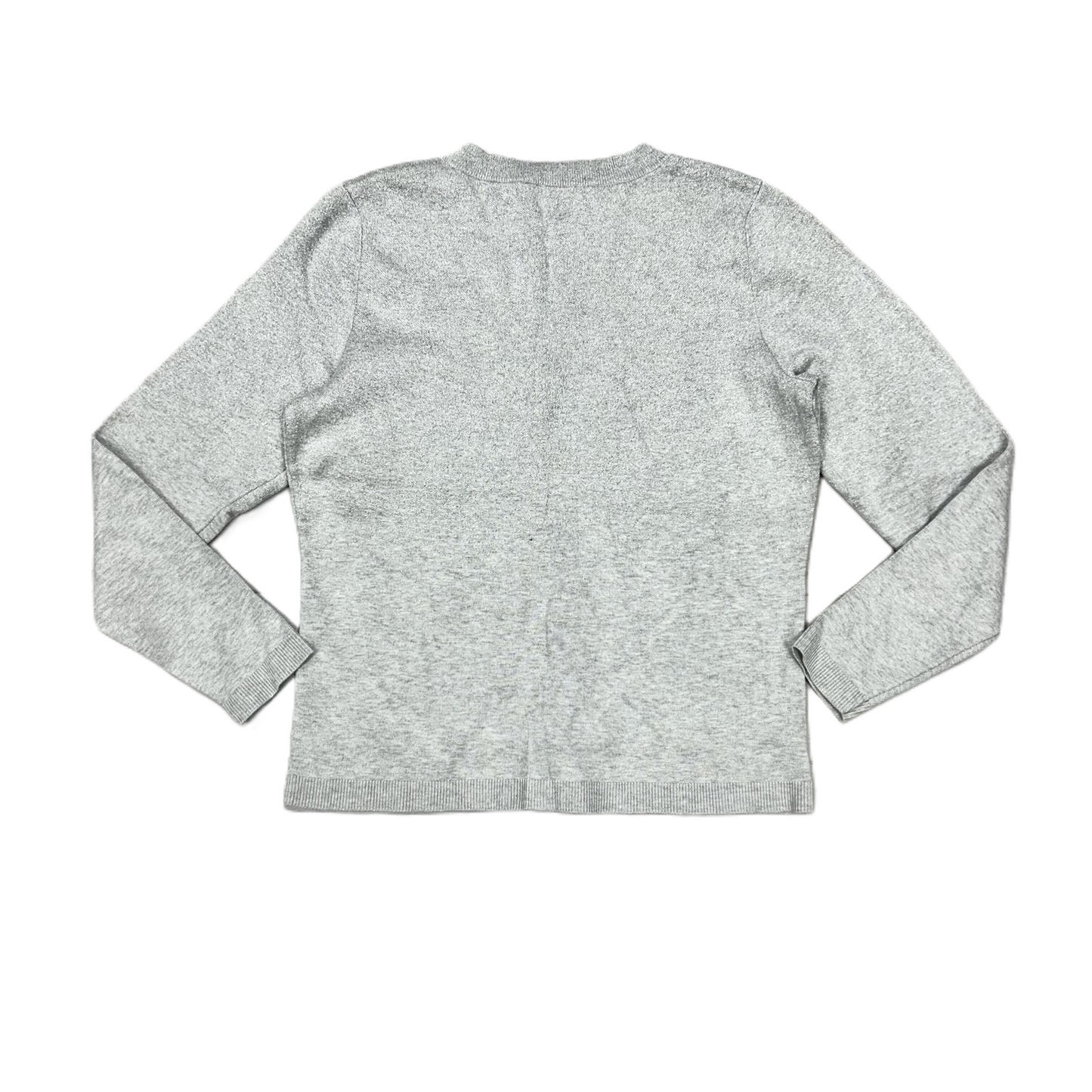 Sweater By White House Black Market In Silver, Size: L