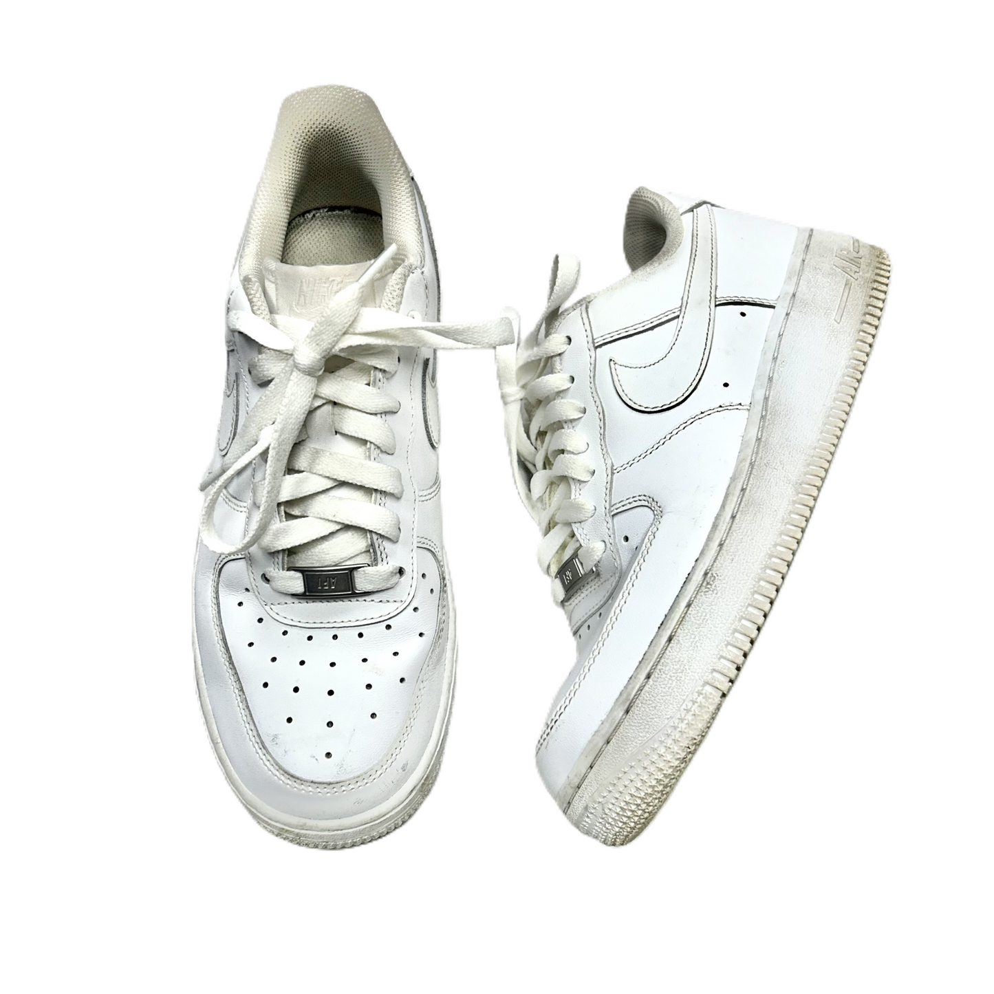 Shoes Sneakers By Nike In White, Size: 8