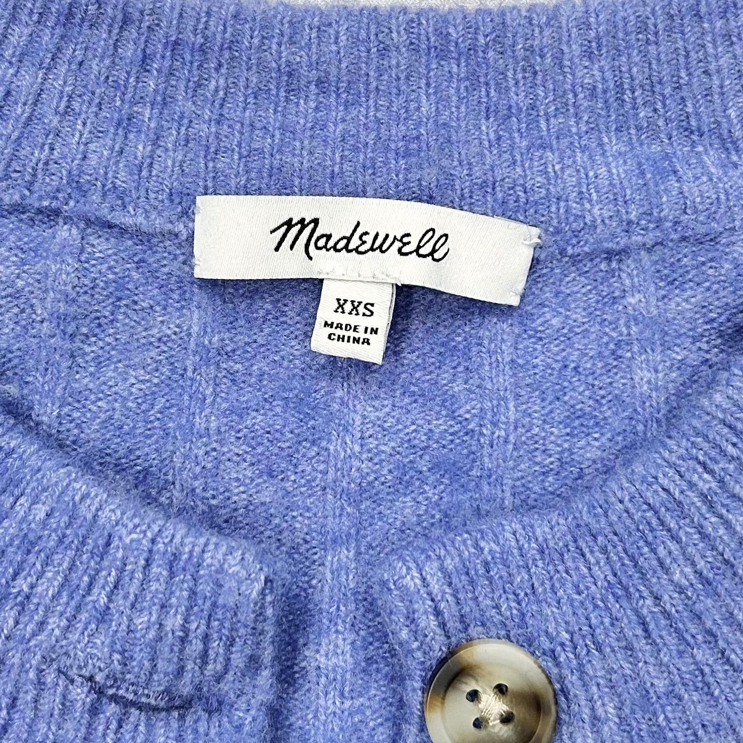 Sweater By Madewell In Blue, Size: Xxs