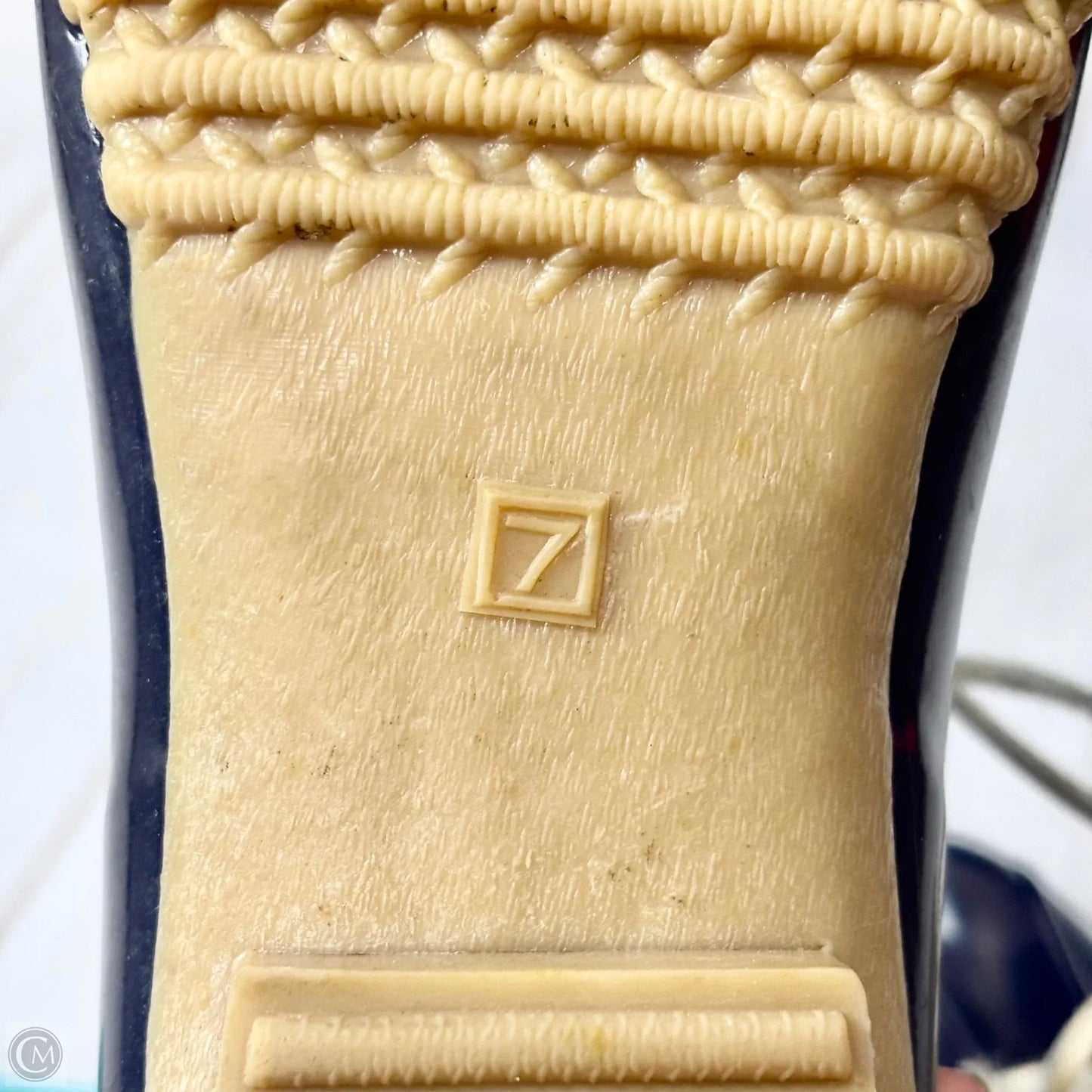 Boots Rain By Jack Rogers In Navy, Size: 7