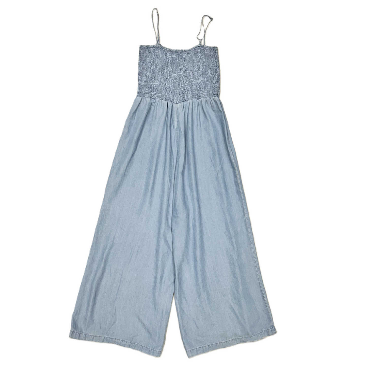 Jumpsuit By Love Tree In Blue Denim, Size: L