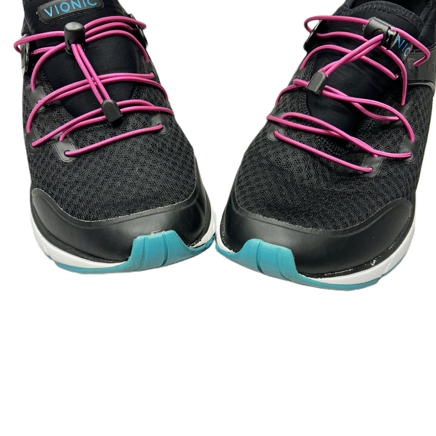 Shoes Athletic By Vionic In Black & Pink, Size: 8