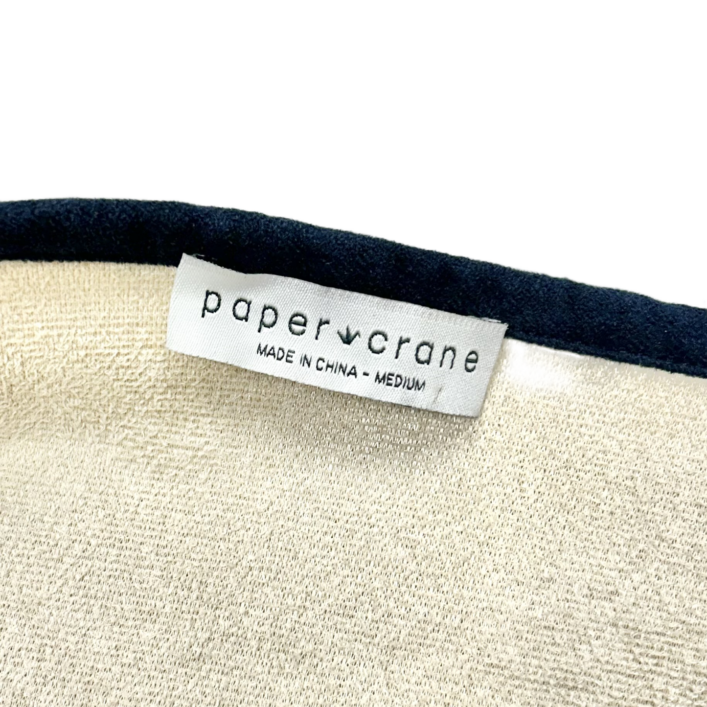 Jacket Faux Fur & Sherpa By Paper Crane In Cream, Size: M