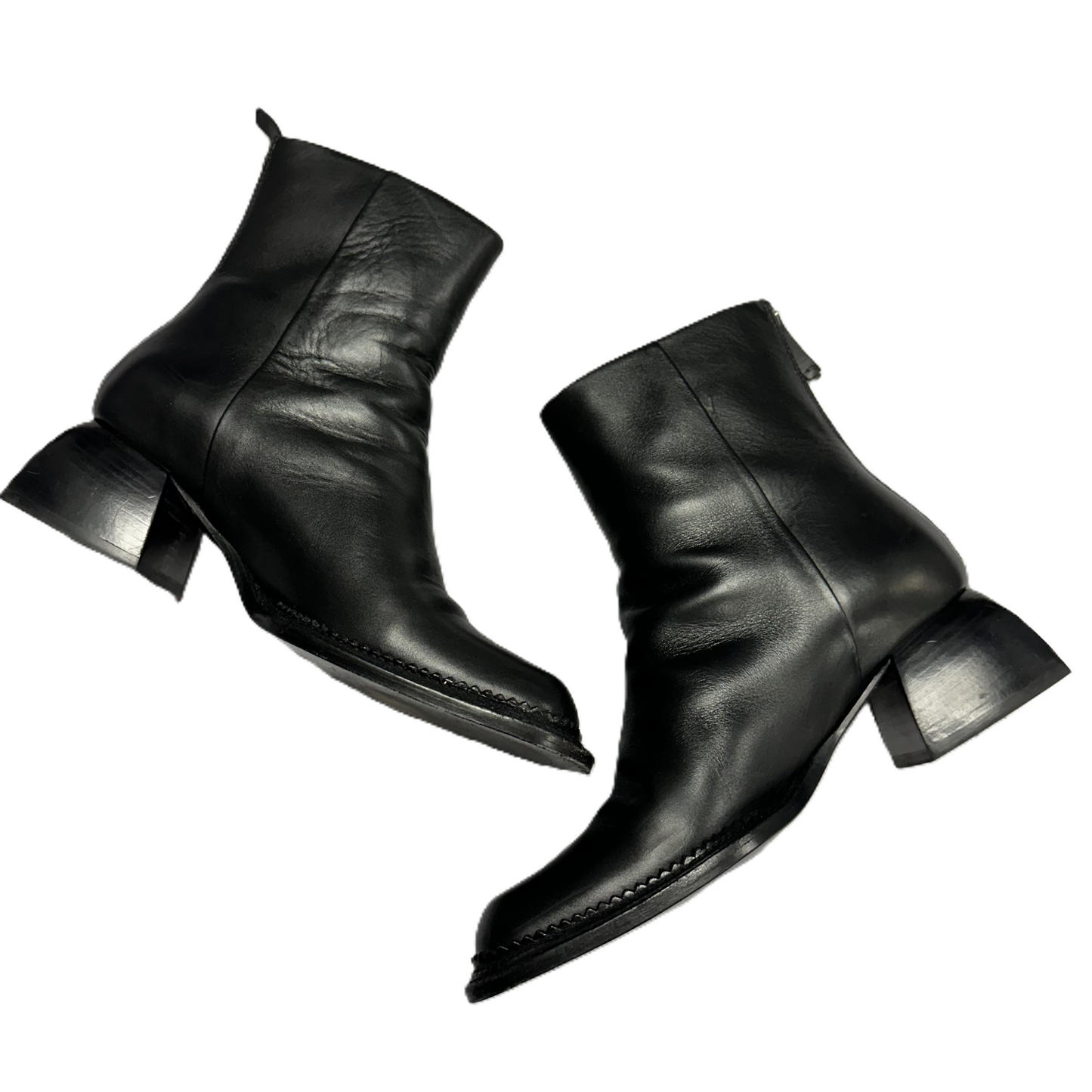 Boots Ankle Heels By Nodaleto In Black, Size: 8.5